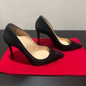Christian Louboutin Anjalina size 38.5 100mm